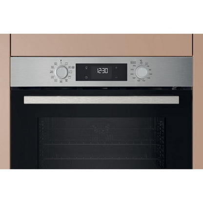 Hotpoint HO278PXUK Class 2 60cm Built In Electric Single Multifunction Pyrolytic Oven Silver