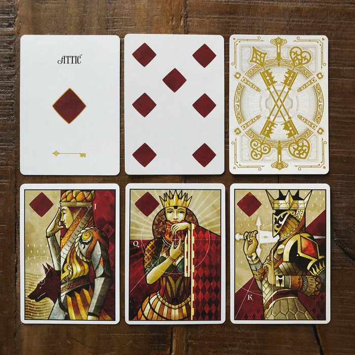 House of the Rising Spade - Faro Variant Playing Cards by Stockholm 17