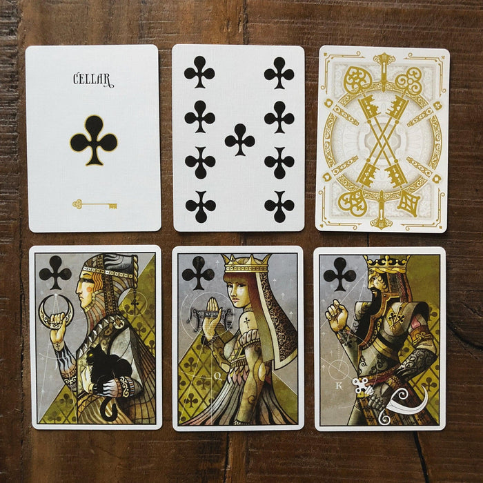 House of the Rising Spade - Faro Variant Playing Cards by Stockholm 17