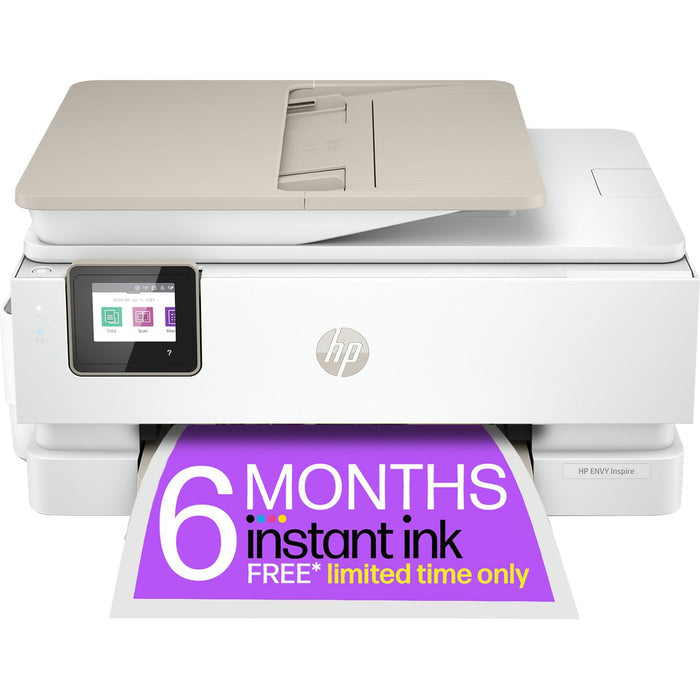 "HP ENVY Inspire 7920e All-in-One Wireless Colour Printer | 3 Months Free Instant Ink with HP+ | 35-page Automatic Document Feeder | White | 242Q0B#687 " HP Euronics Ireland