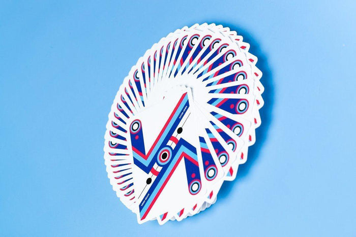 Hyper Neon Playing Cards by Riffle Shuffle Playing Cards by Riffle Shuffle Playing Card Company