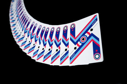 Hyper Neon Playing Cards by Riffle Shuffle Playing Cards by Riffle Shuffle Playing Card Company