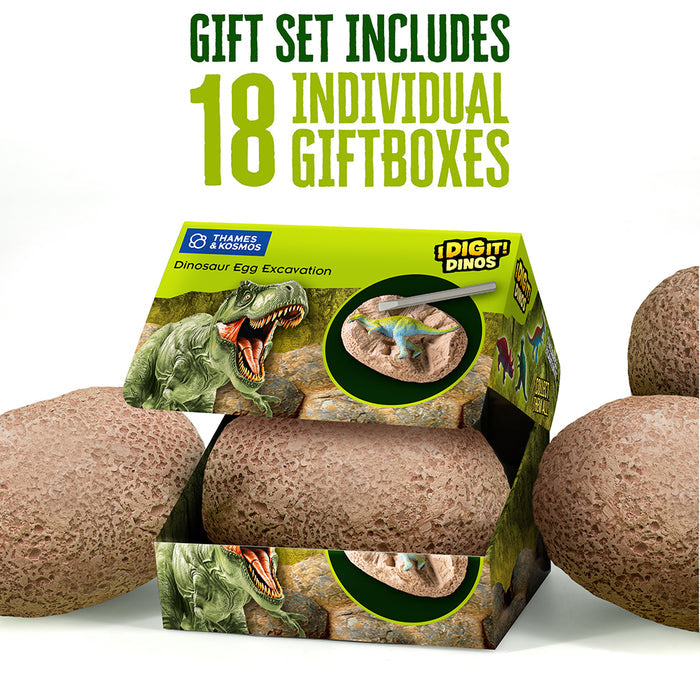 I Dig It! Dinos - Dino Egg (Giftbox, in 18-pc Display) STEM Thames & Kosmos