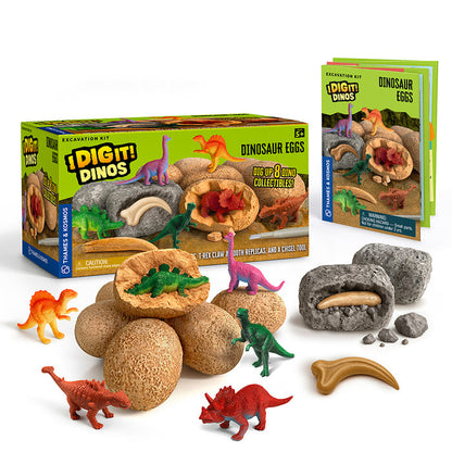I Dig It! Dinos - Dinosaur Eggs (8-Pack) STEM Thames & Kosmos