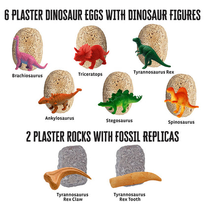 I Dig It! Dinos - Dinosaur Eggs (8-Pack) STEM Thames & Kosmos