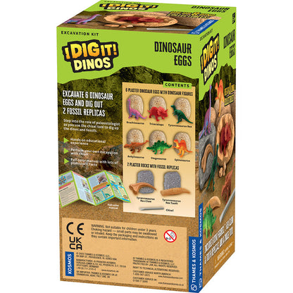 I Dig It! Dinos - Dinosaur Eggs (8-Pack) STEM Thames & Kosmos
