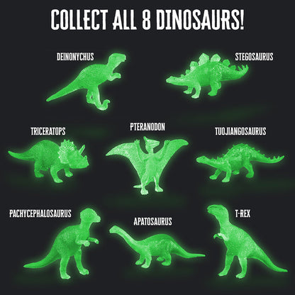 I Dig It! Dinos - Glow-in-the-Dark Dino Egg (Giftbox, in 18-pc Display) STEM Thames & Kosmos