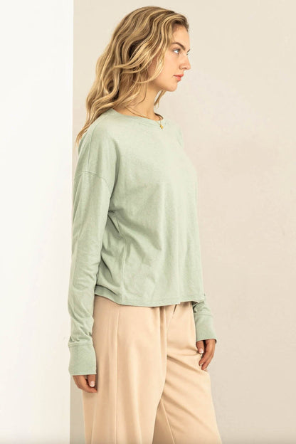 Iceberg Crew Neck Long Sleeve Tee