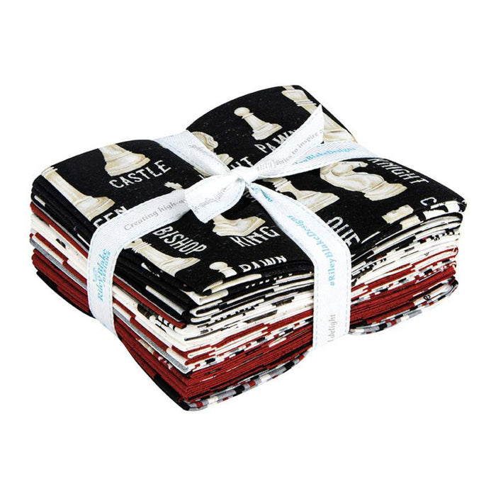 I'd Rather be Playing Chess, Riley Blake 12 Fat Quarter Fabrics