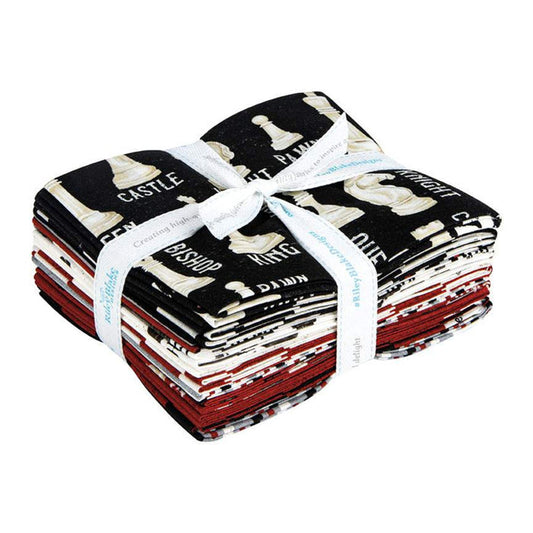 I'd Rather be Playing Chess, Riley Blake 12 Fat Quarter Fabrics