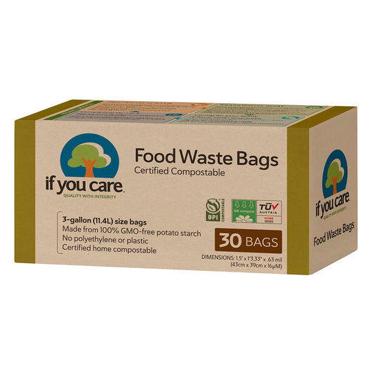 If You Care Compostable Food Waste Bags 3 Gallon - 12 Count