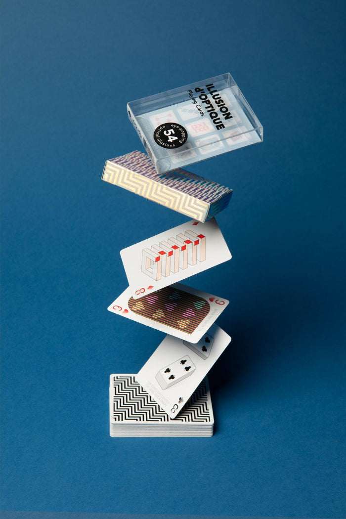 Illusion d'Optique Playing Cards by Art of Play