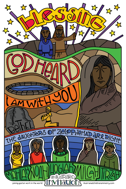 Illustrated Invitation full color page 1: God’s Invitation in the Hebrew Scriptures