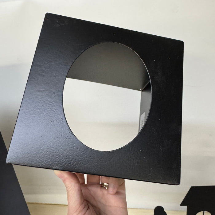 *imperfect* Tissue Box Cover, Black