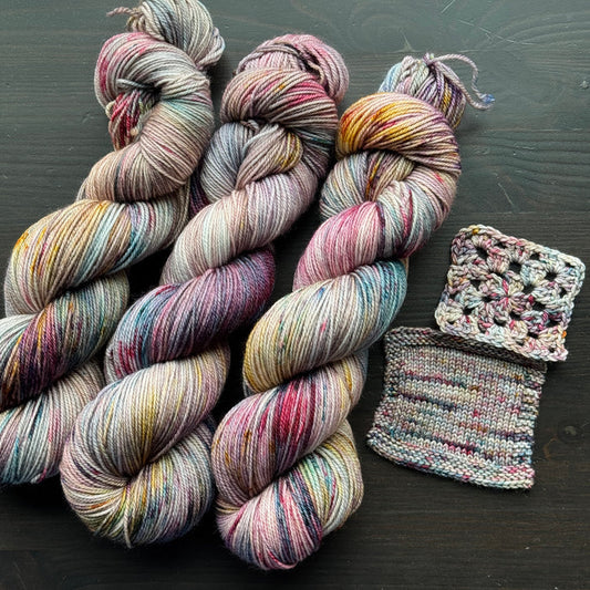 In My Fantasy Era - Book Genre Collection - Merino Nylon Sock