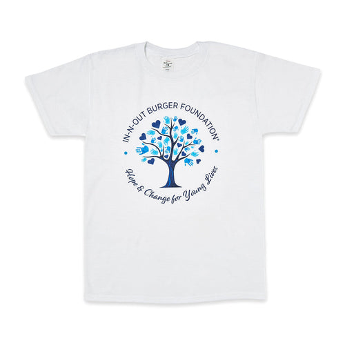 front of IN-N-OUT BURGER FOUNDATION SHIRT