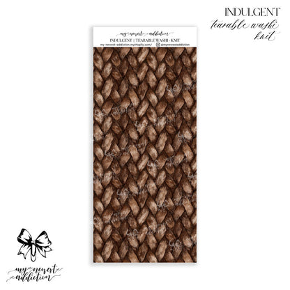 Tearable Washi - Knit / Premium Matte