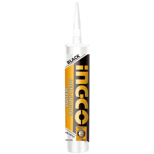 Ingco Acetic Silicone Sealant 300ML Suitable for Doors and Windows, as adhesive for all kinds of glass- HASS03 MEGA