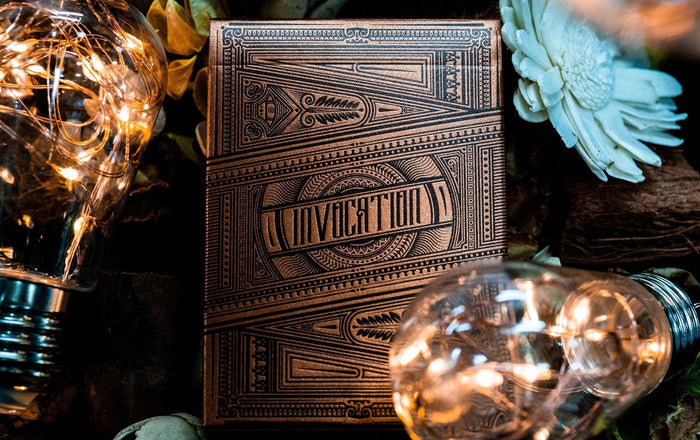 Invocation Copper Playing Cards by Kings Wild Project Playing Cards by Kings Wild Project