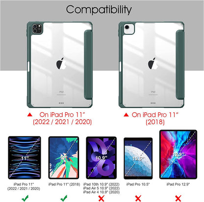 iPad Pro 11 4th/3rd Gen (2022/2021) Hybrid Slim Case | Fintie