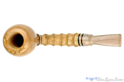 Blue Room Briars is proud to present this Jan Pietenpauw Pipe Sine Strawberry Wood Bulb with Bamboo, Brindle, and Plateau