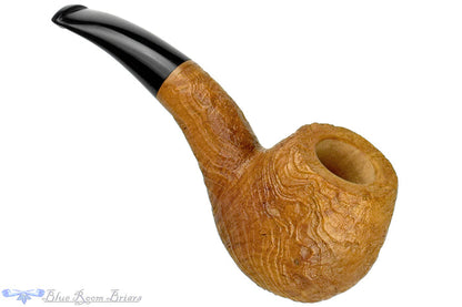 Blue Room Briars is proud to present this Jan Pietenpauw Pipe Sine Sandblast Strawberry Wood Hawkbill
