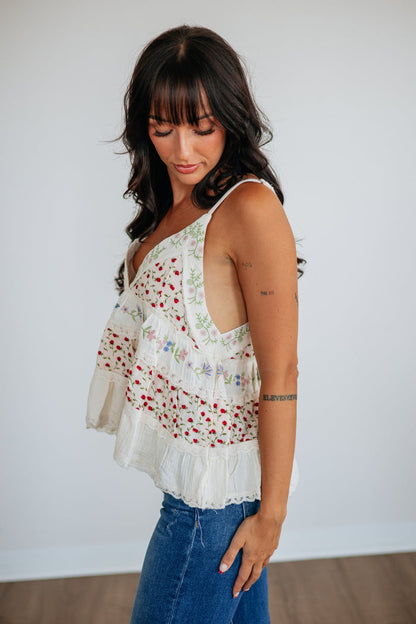Janai Floral Top