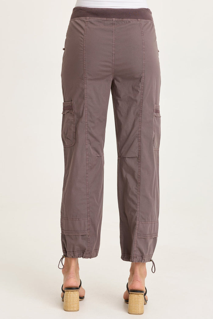 XCVI Jannik Poplin Cinch Hem Cargo Pant
