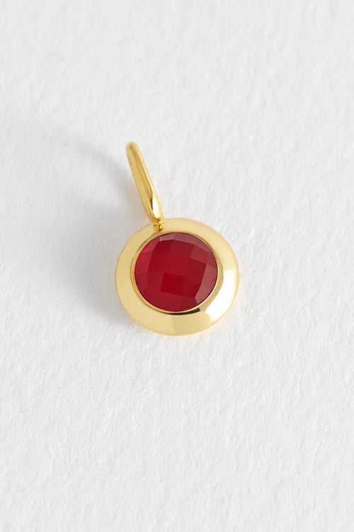 January Birthstone Charm