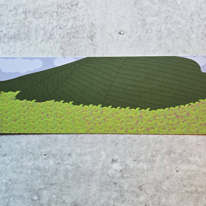 Japan Bookmark - Tea Fields