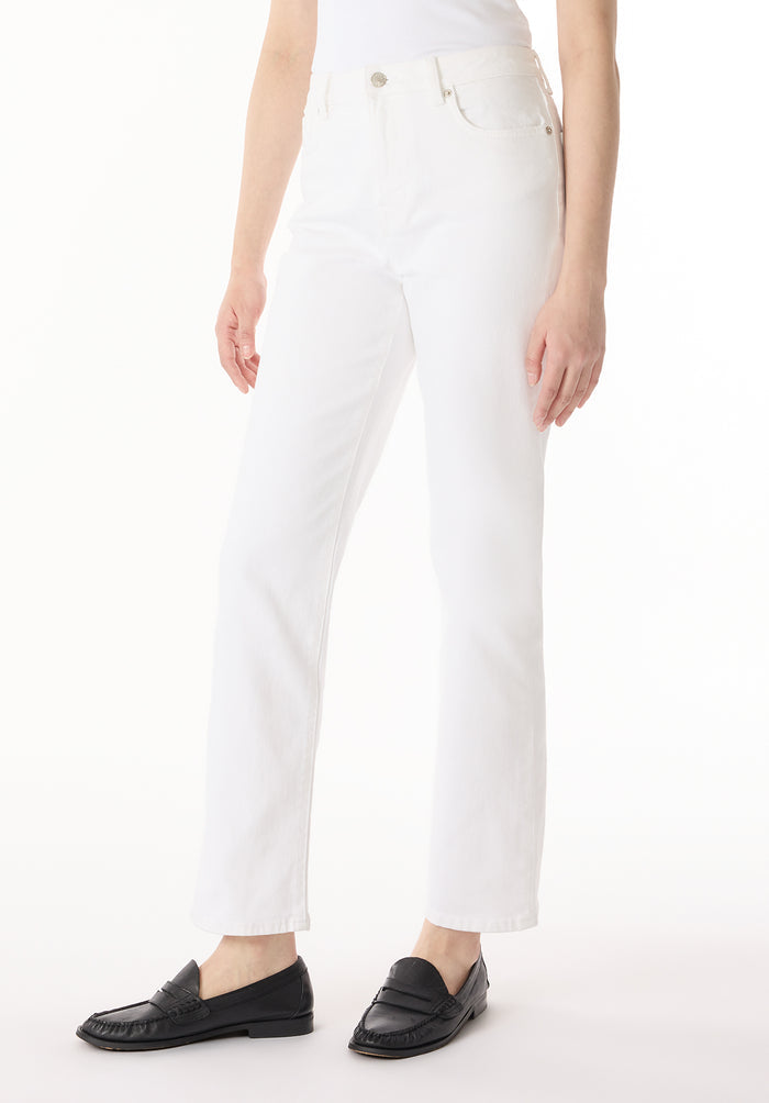 Buffalo Women Pants White Denim Denim Pants Stretch