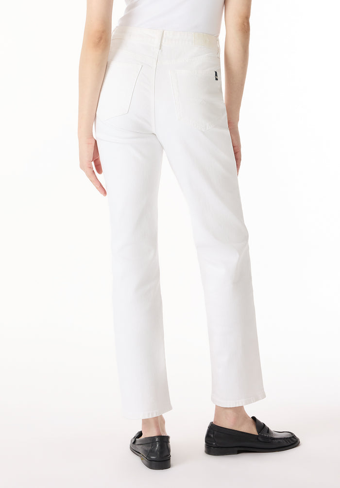Buffalo Women Pants White Denim Denim Pants Stretch