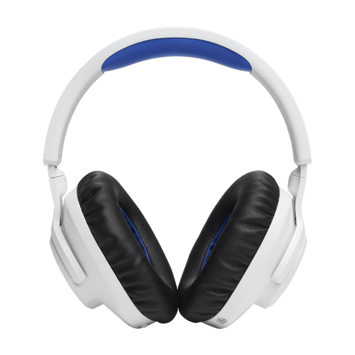 JBL Quantum 360P 40mm Driver Console Wireless Gaming Headset - White & Blue | JBLQ360PWLWHTBLU JBL Headphones Euronics Ireland
