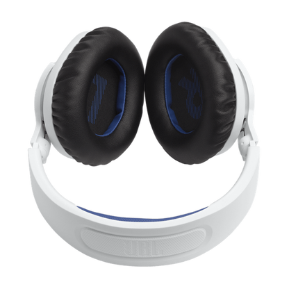 JBL Quantum 360P 40mm Driver Console Wireless Gaming Headset - White & Blue | JBLQ360PWLWHTBLU JBL Headphones Euronics Ireland