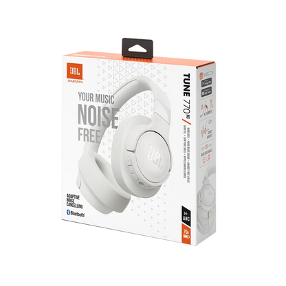 JBL Tune 770NC Wireless Over-Ear Noise Cancelling Headphone | JBLT770NCWHT