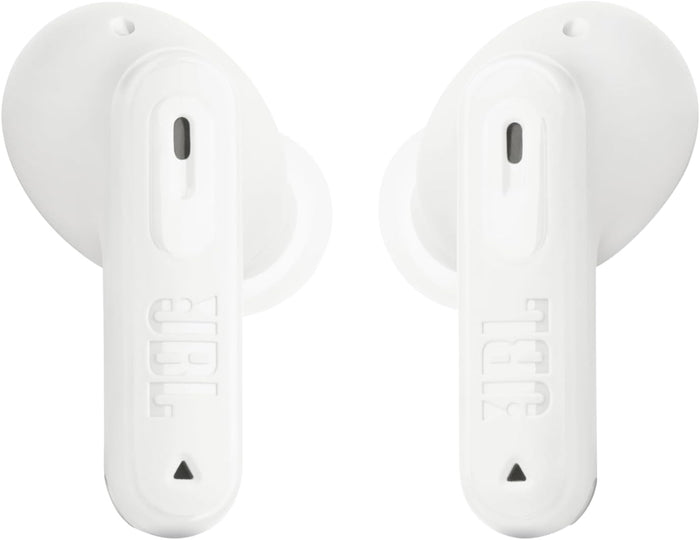 JBL Tune Beam 2 Adaptive Noise Cancelling Wireless Earbuds – White | JBLTBEAM2WHT