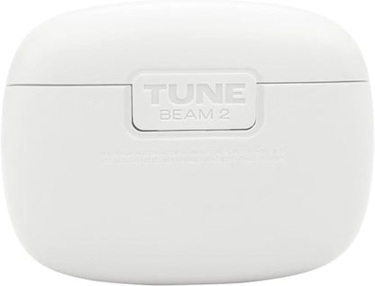 JBL Tune Beam 2 Adaptive Noise Cancelling Wireless Earbuds – White | JBLTBEAM2WHT