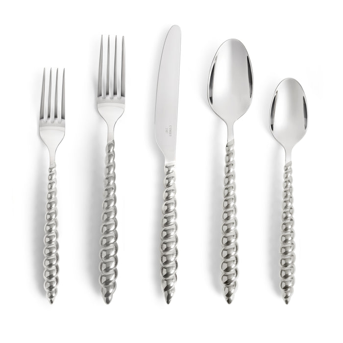 Jessica McCormack Shell Flatware 5-Piece Set -  Stainless Steel