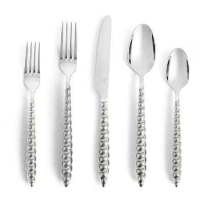Jessica McCormack Shell Flatware 5-Piece Set -  Stainless Steel