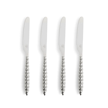 Jessica McCormack Shell Flatware Luncheon Knives 4-Piece Set - Stainless Steel