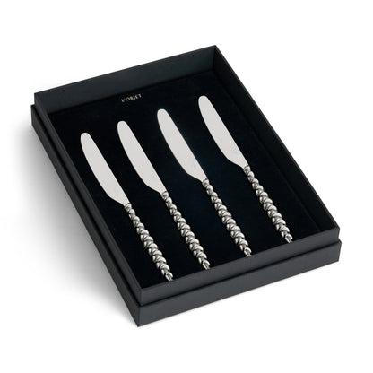 Jessica McCormack Shell Flatware Luncheon Knives 4-Piece Set - Stainless Steel