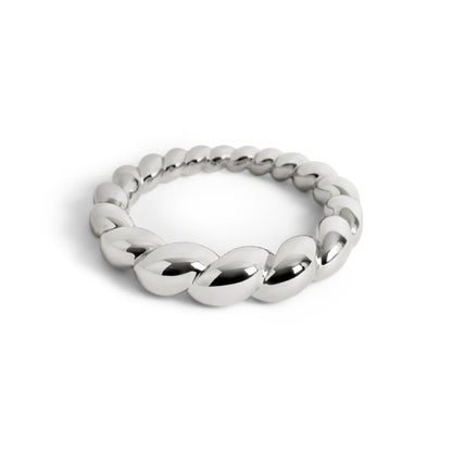 Jessica McCormack Shell Napkin Rings - Set of 4 - Platinum