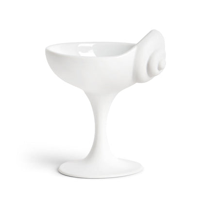 Jessica McCormack Shell Scoop Bowl - White