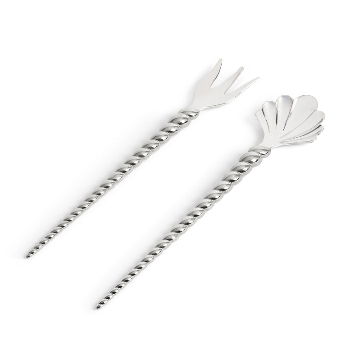 Jessica McCormack Shell Serving Set 2-Piece Set - Stainless Steel