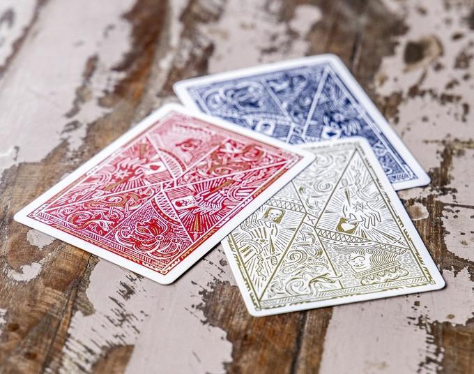 Joker and the Thief Midnight Blue Edition Playing Cards by Joker and the Thief