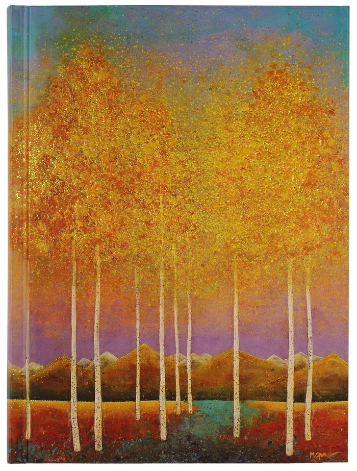 Journal Moonlit Aspens