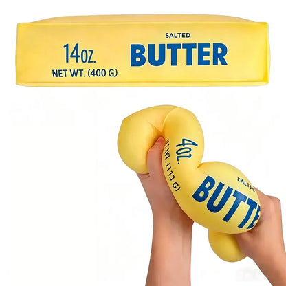 Jumbo Squishy Butter 10 Inch Dough Filled Stretchy Sensory Toy