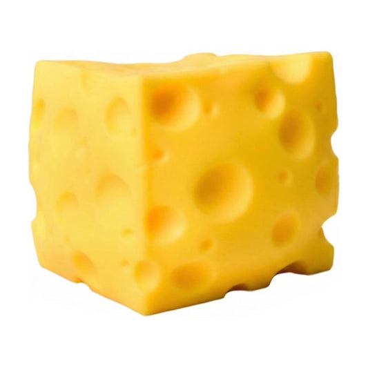 Jumbo Squishy Cheese 5 Inch Dough Filled Stretchy Sensory Toy