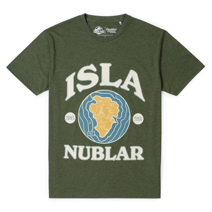 RSVLTS XS Jurassic Park Crewneck T-shirt Jurassic Park "Isla Nublar" – Crewneck Tee