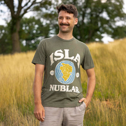 RSVLTS Jurassic Park Crewneck T-shirt Jurassic Park "Isla Nublar" – Crewneck Tee